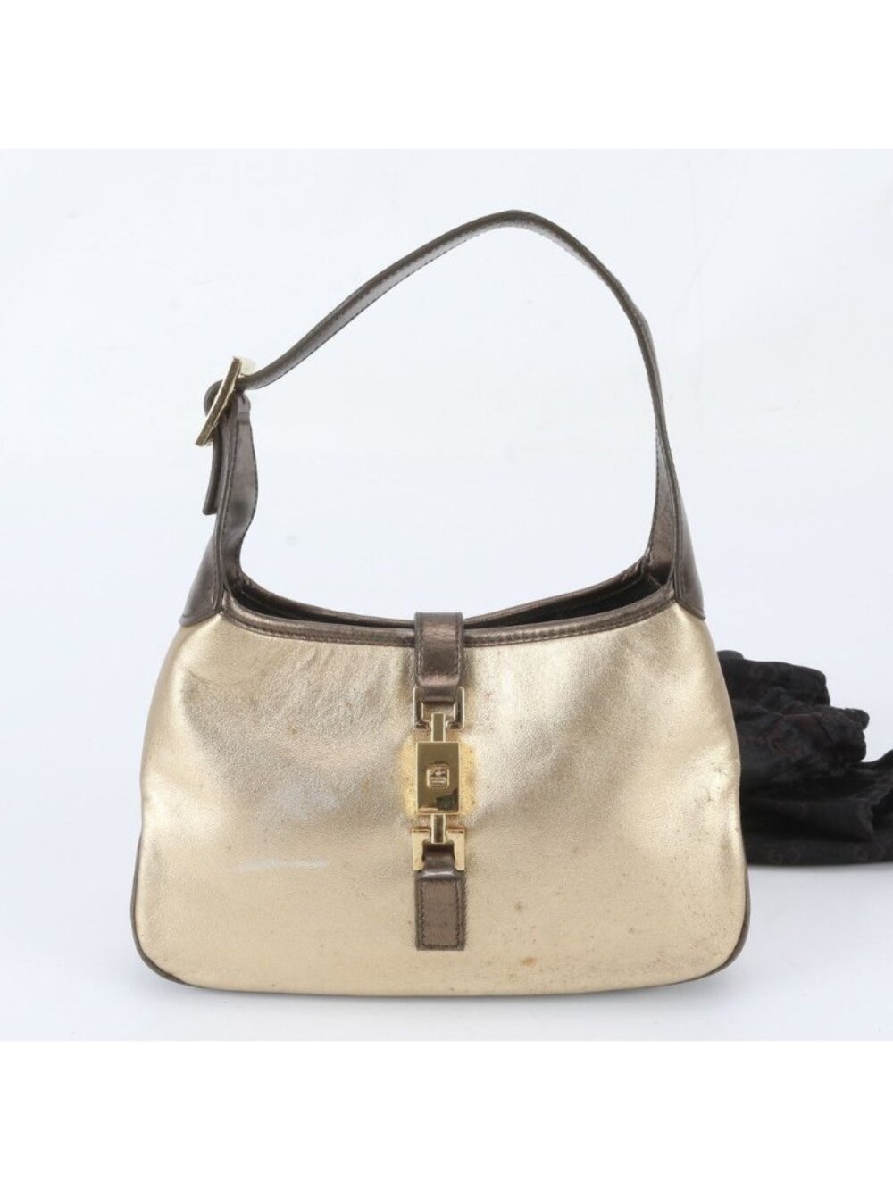 Gucci Jackie Leather Hand One Handle Tote Hobo